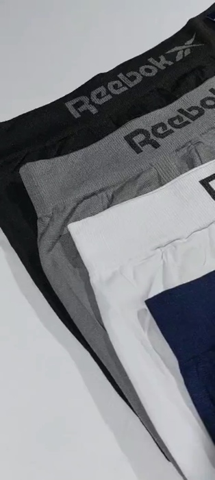 Kit com cuecas REEBOK - #cueca #cuecas #kitdecuecas #kitdecueca