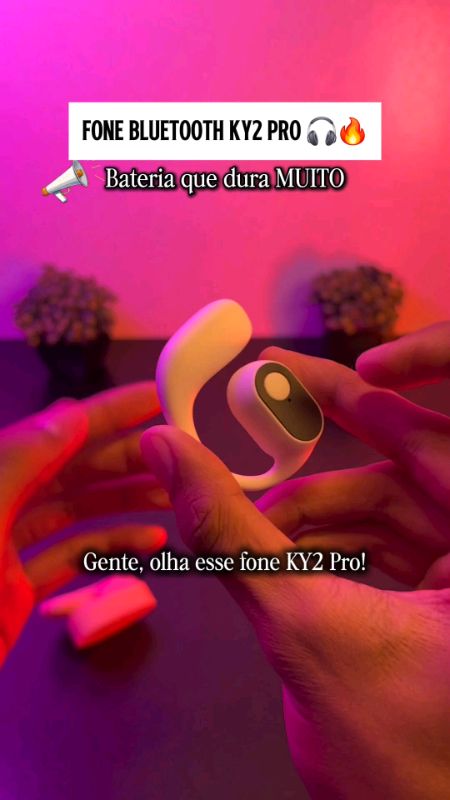 KY2 Pro 🎧 Fone Bluetooth com bateria longa, som potente e conforto total 🔋 Choice Oficial