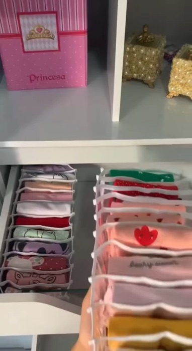 🧺✨ Mais praticidade e organização para seu guarda-roupa! #casaorganizada  #praticidade  #OrganizaçãoPerfeita