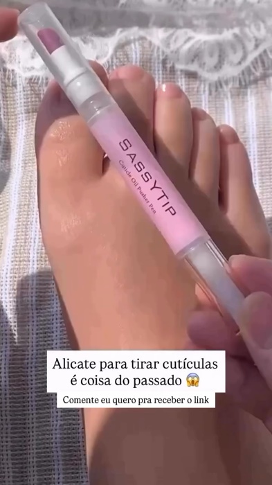 Meninaaaas 👀 pra vc que deseja parar de cutucar com o alicate! #manicure #cuticulas #dicas #meninas #unhas