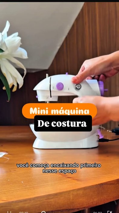 Mini máquina de costura #Maquinasecostura #minimaquinadecostura #costura #maquinadecosturar