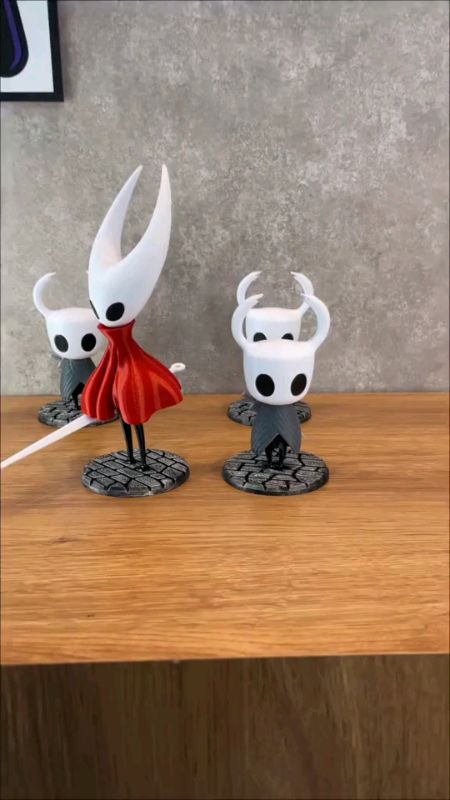 action figure knight e hornet #hollowknight #hollowknightsilksong #actionfigure #achadosshopee