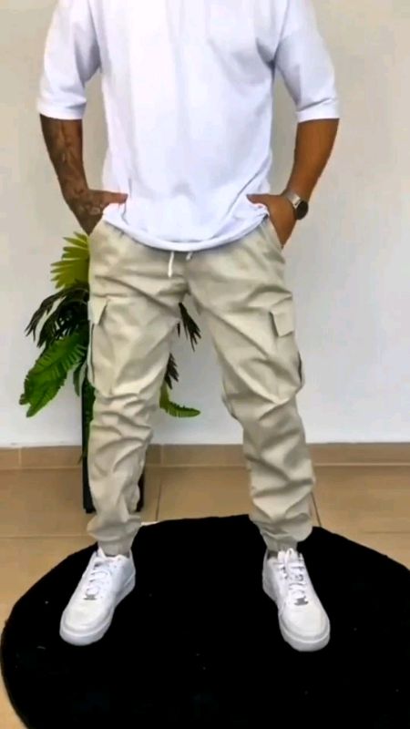 Calça Masculina cargo jogger #calçacargo #calçamasculino #CalçaComBolso #CalçaJogger #calçacombolsolateral