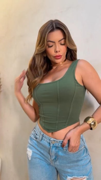 Cropped Regata Corset