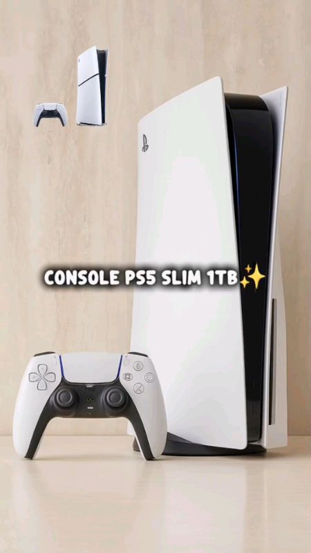 Console PlayStation 5 Slim Digital 825GB. #console #playstation #slim #digital #game #jogo