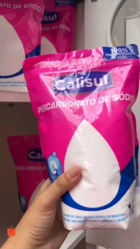Calisul Tira Mancha Alvejante Percarbonato 99% Pure #calisul #alvejante #tiramancha