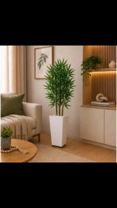 bambu artificial #bambuartificial #decoração #plantaartificial