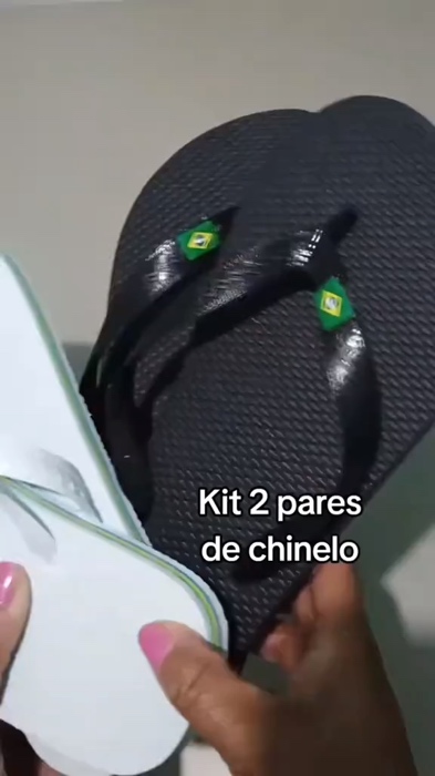 🩴 Kit com 2 pares na promoção!!! #chinelo #Promo