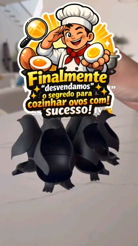 #portaovos #pinguim #cozinhafofa #utilidadesdomesticas #organizaçãodecasa #itensdecozinha #decoraçãocriativa #eggcooker