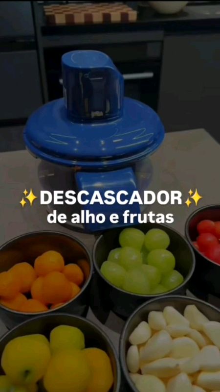 descascador elétrico automático de alho