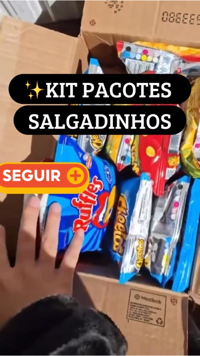 Kit 10x pacotes de Salgadinho Biscoito Batata Elma Chips Ruffles #salgadinhos #biscoito #batata #ruffles #elmachips #snacks