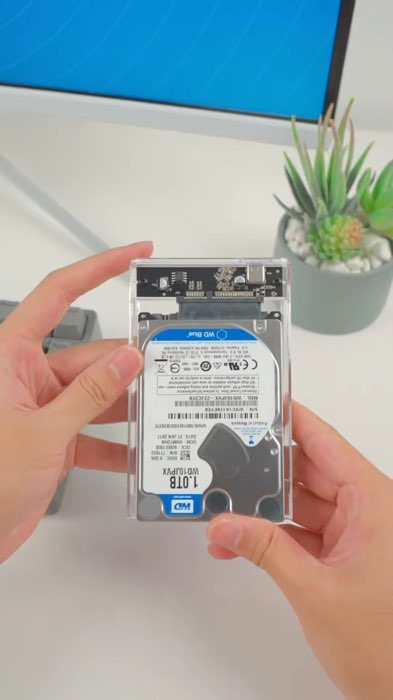Case para HD transparente, Usb 3.0, transmissão 6gbps, Sata 2.5”, Hhd ou Ssd, Ecase-300 #hd #case #casehd #gamer #ᴘᴄɢᴀᴍᴇʀ #shopeegames