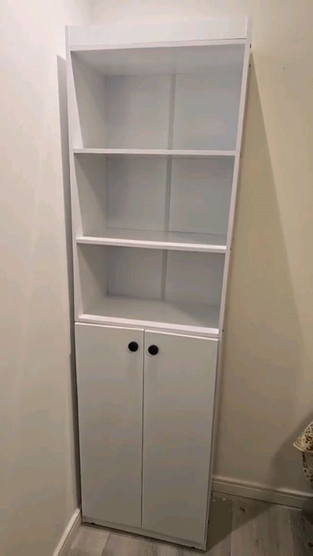 Armário Organizador 05 Prateleiras e 2 Portas Luxo - Várias Cores #armário  #armárioorganizador #armáriomultiuso #portalivros #Móveis  #acheinashopee