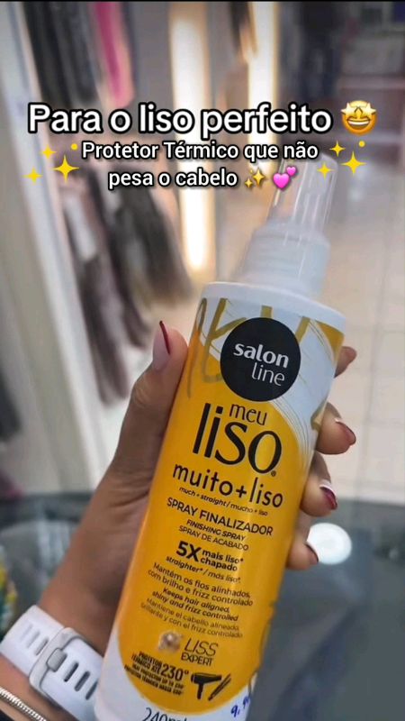 Protetor Térmico Baratinho, que não pesa o cabelo. ✨️💕  Mais de 20 mil Vendidos ✨️