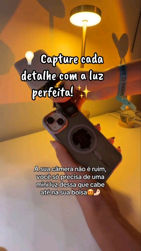 Iluminação Fotográfica Noturna Mini LED. #IluminaçãoLED #Fotografia  #LuzDeVídeo #miniled