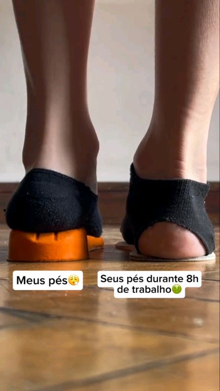 Conforto em cada passo! Palmilha ortopédica gel anti-impacto, ideal pra quem não abre mão do bem-estar! 👣 #conforto #palmilha