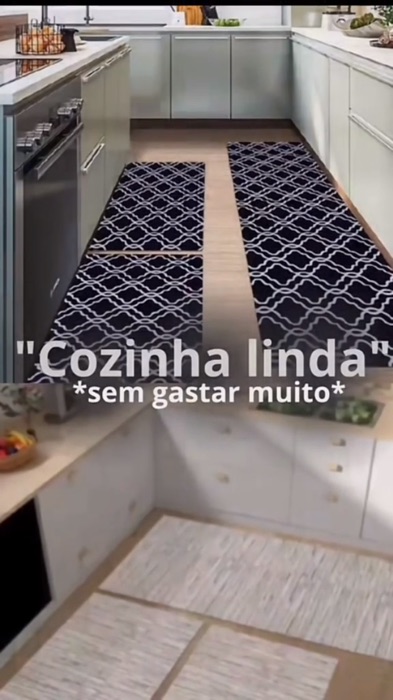 #jogopassadeira #Kitapetes #kittapete #3Tapetes #jacquard #antiderrapante #foryou #fy #pravoce #cozinha