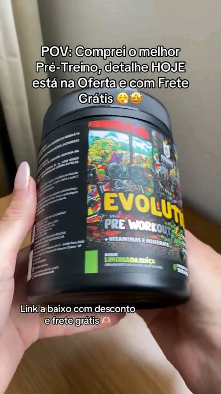 SUPER PRE-TREINO #pretreino #Evolution #soudiers #foco #forca #whey #proteina #creatina #suplemento