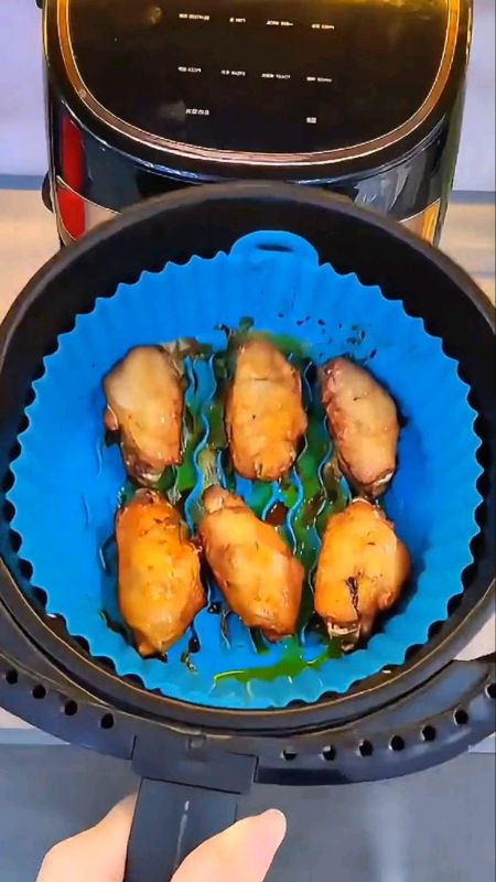 Forma de silicone para Air Fryer #airfryer #cozinha #casa #shopee