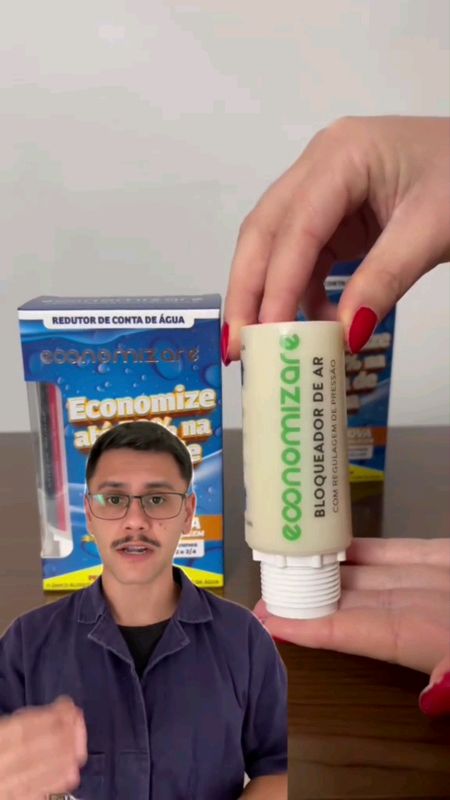 Bloqueador De Ar Redutor Conta Água - Economizare - Economia#shopee #economizare #Bloqueador #AGUA #redutor