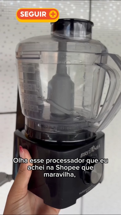 Processador compacto 300W TUrbo #processador #britania #Turbo