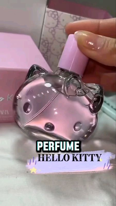 Colônia Hello Kitty. Suave, delicada e cheia de charme.#coloniahellokitty #hellokitty #perfumeinfantil #cheirodelicado #fragrânciasuave