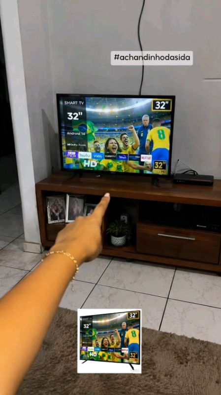 smart tv 32 polegadas led HD Android #smarttv #tv #televisao #tv32polegadas