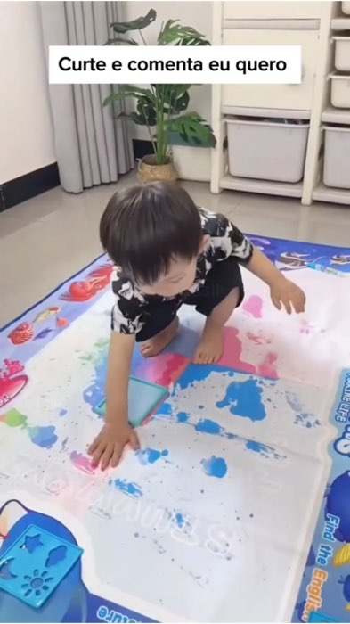 Tapete magico infantil #tapete #magico #tapeteinfantil  #brincar #agua