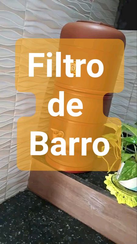 Filtro de barro Purificador de água 10 L #filtrodebarro #filtro #purificador #AGUA