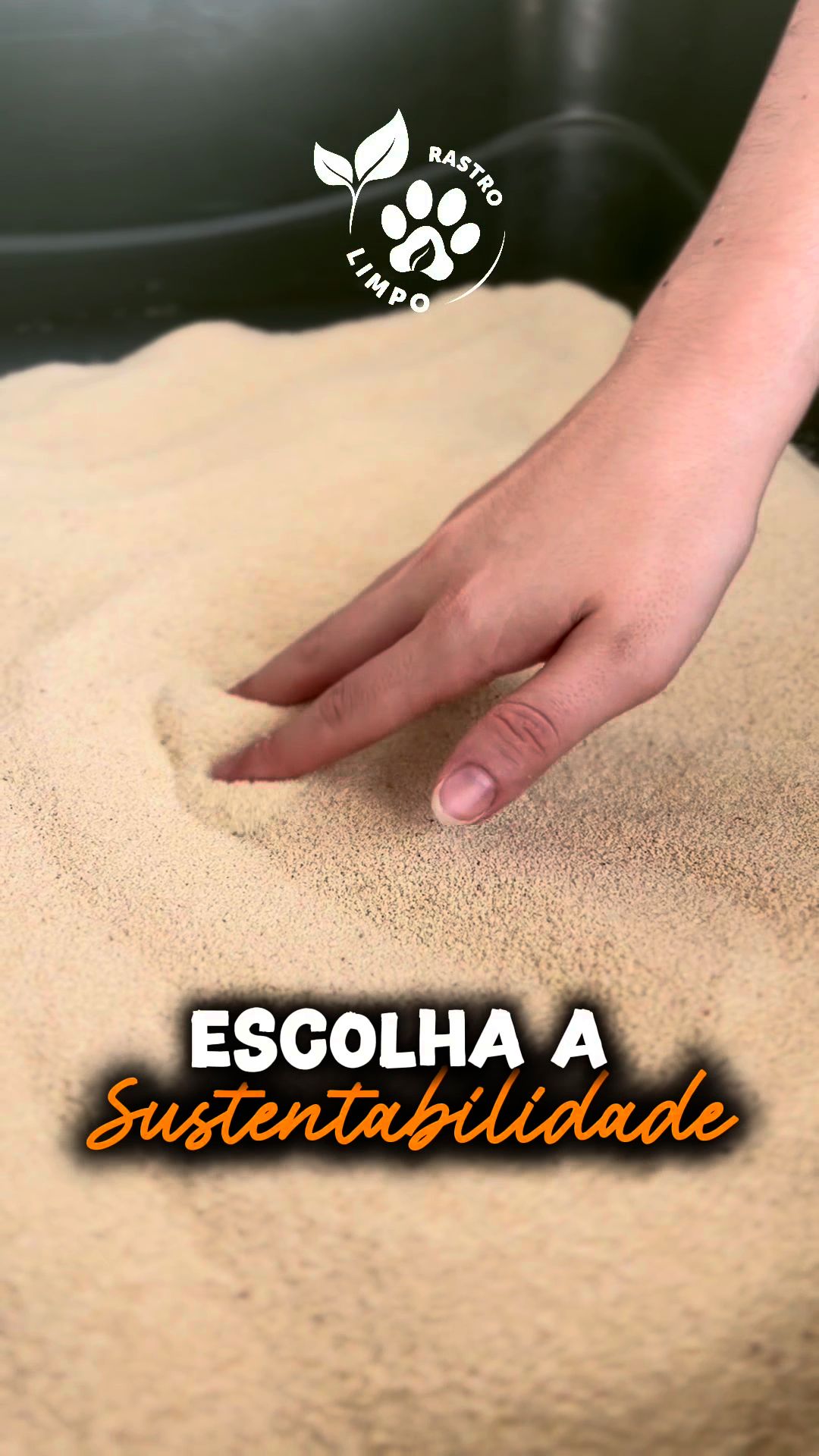 Escolha sustentabilidade, escolha Rastro Limpo ??Biodegradável, prática e feita para o bem-estar do seu gatinho! #rastrolimpo  #gatofeliz #petbrasil