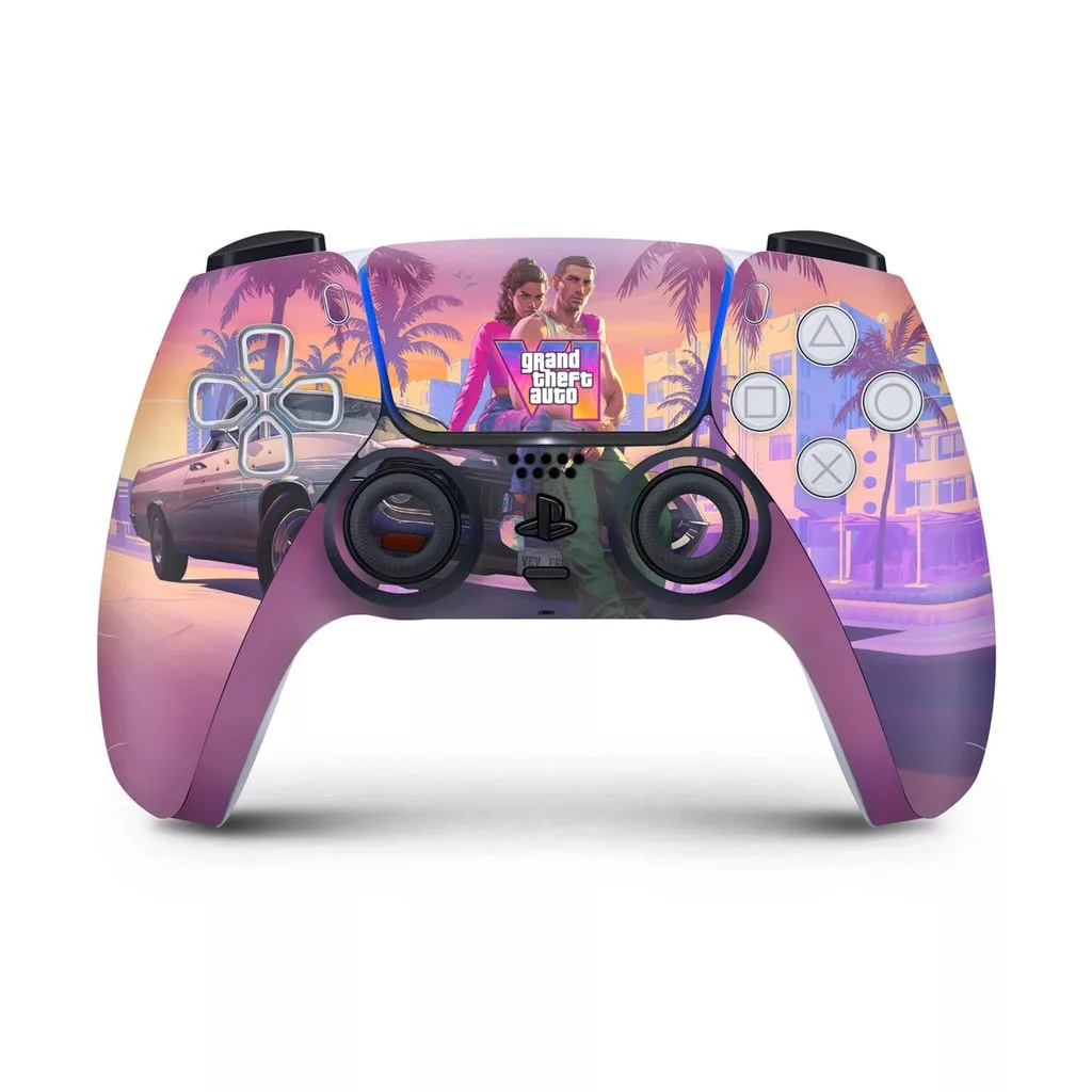 Skin adesivo GTA VI para controle PS5