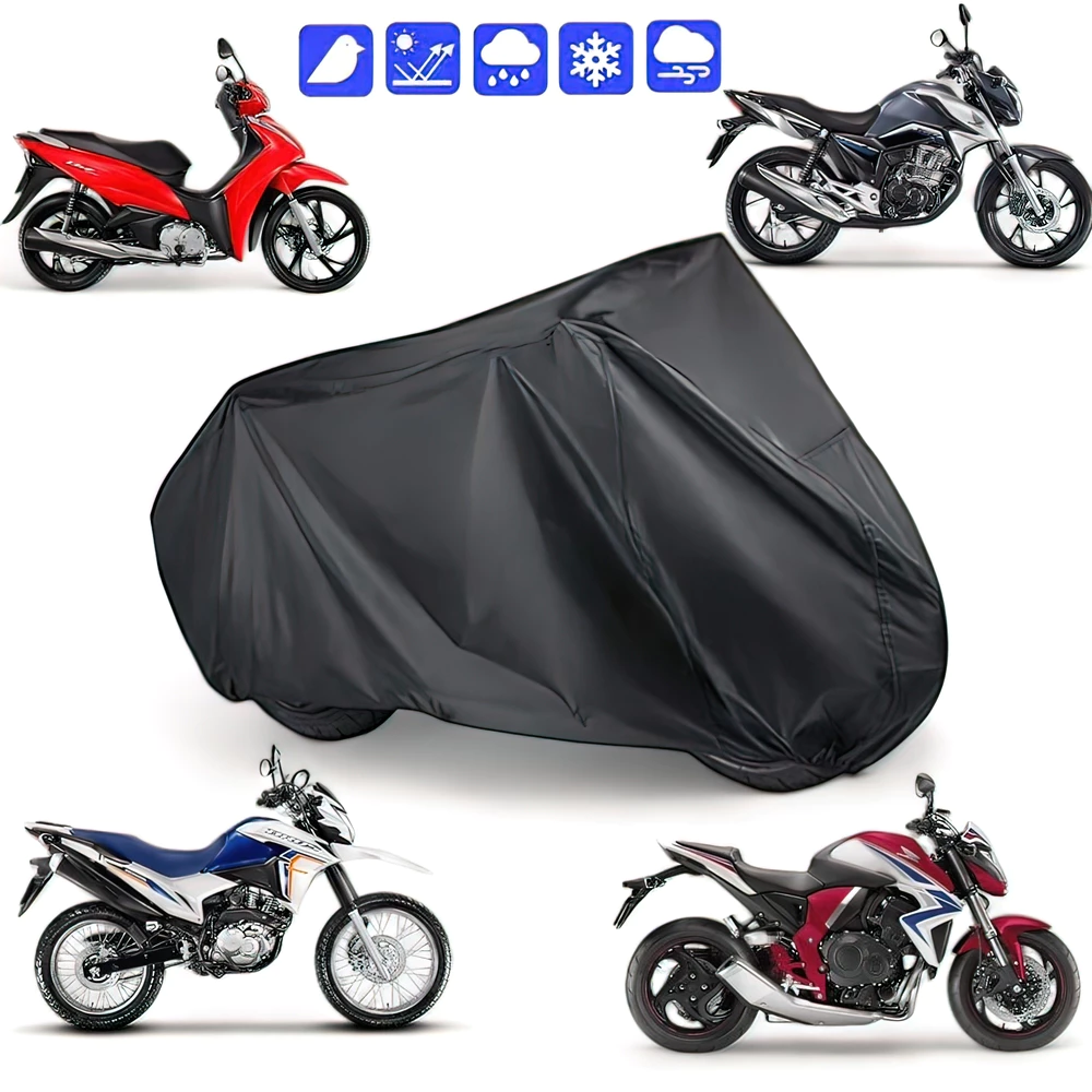 Capa de Cobrir Moto em Couro