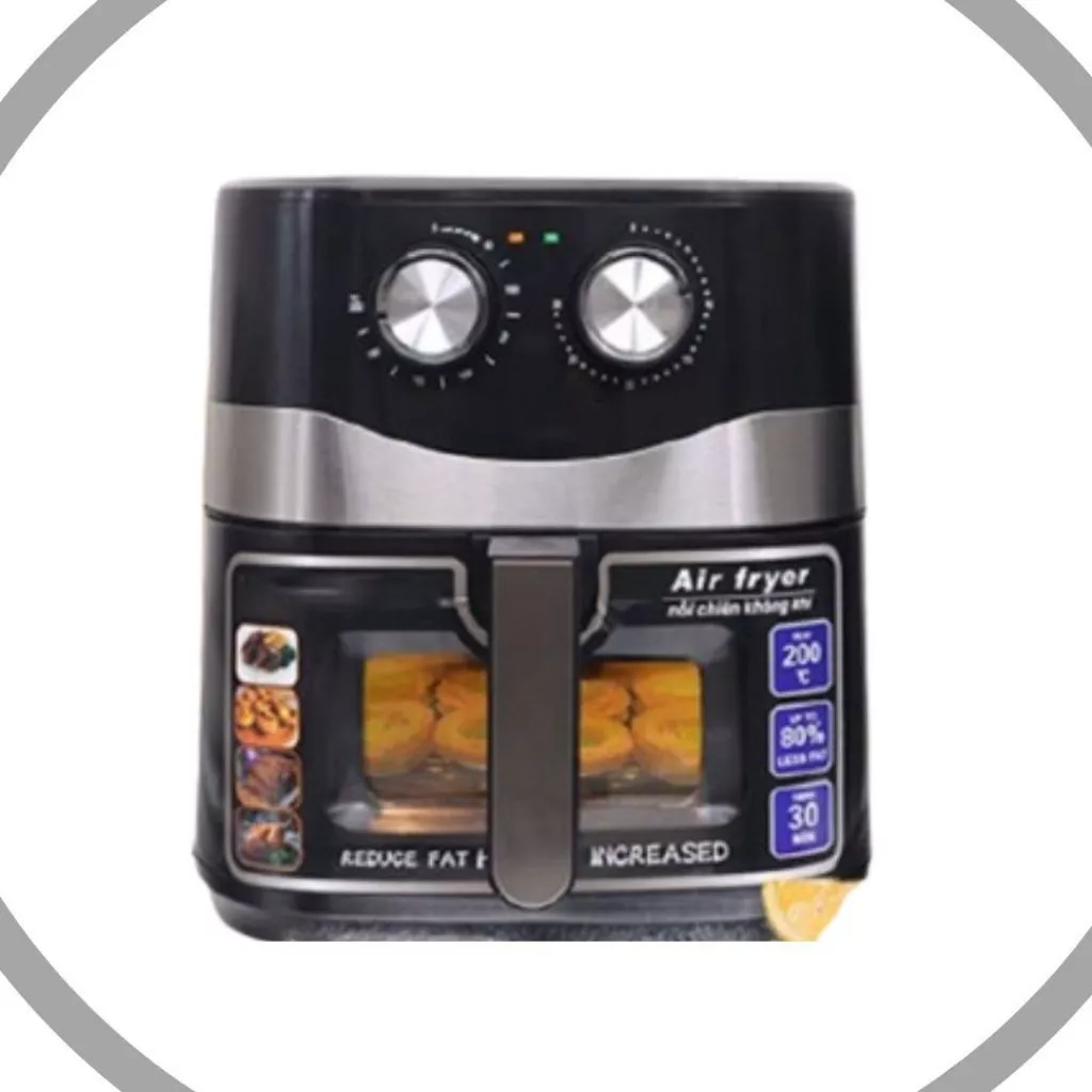 Fritadeira elétrica sem óleo Air Fryer 15L - 3XZ STORE