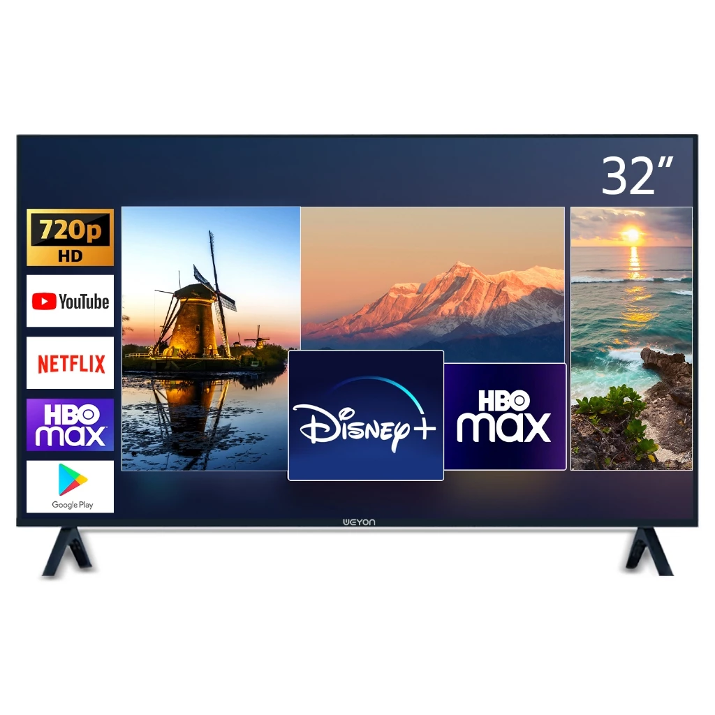 Smart Tv 32'' Led Hd Wifi 32wdsnbx 100/240v Android 14 Tv