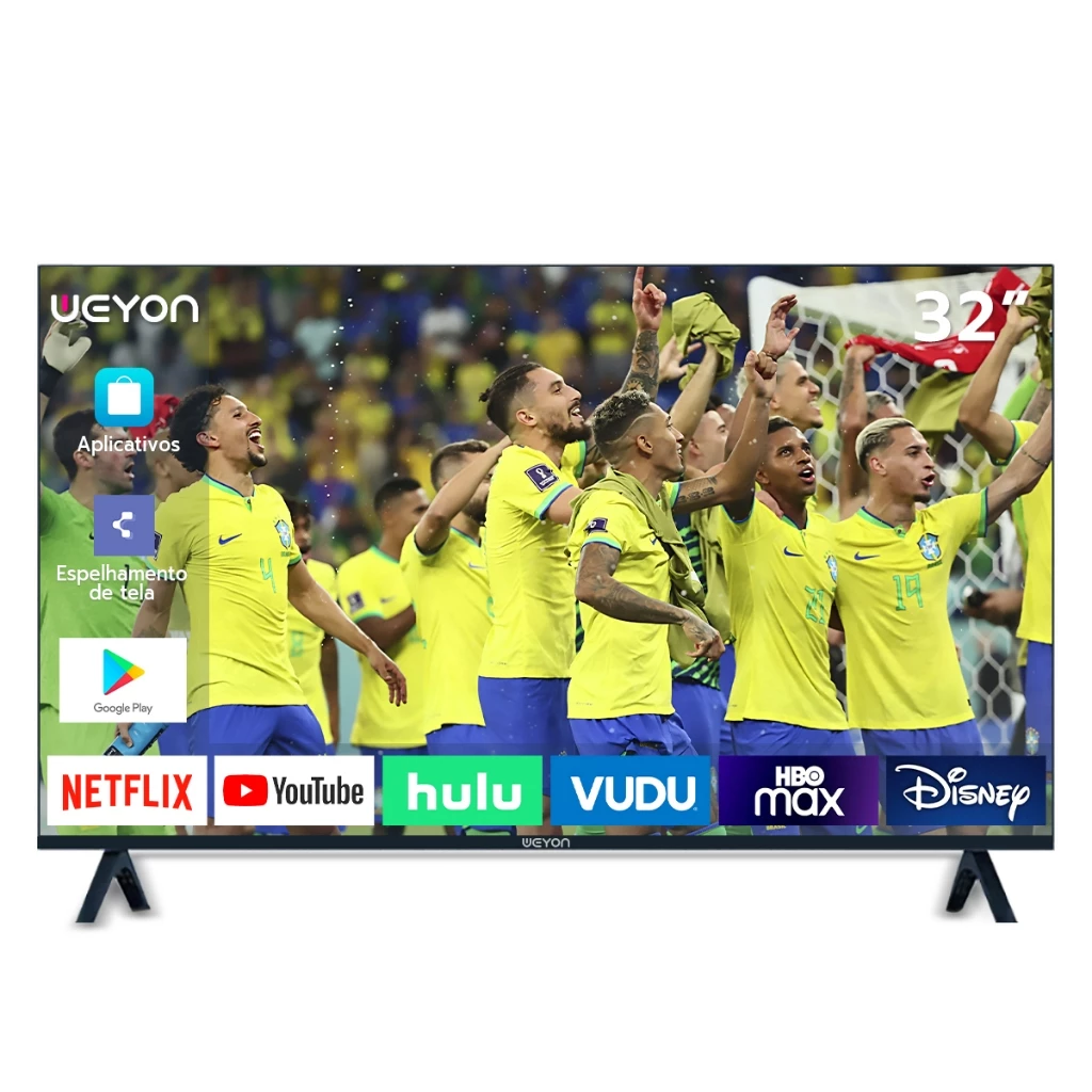 WEYON Smart Tv 32'' Led Hd Weyon Tv 60hz 32wdsnbx 100/240v