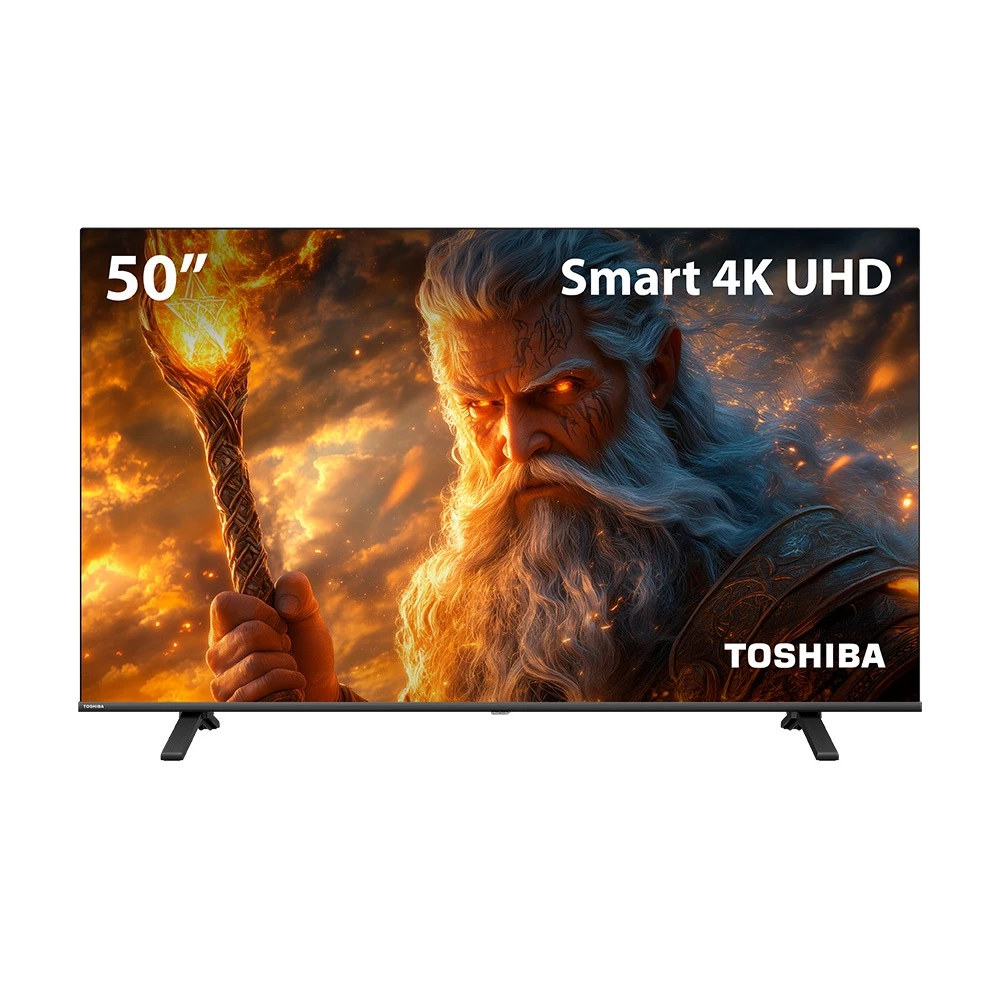 Smart TV DLED 50 4K Toshiba 50C350NS VIDAA 3 HDMI 2 USB Wi-Fi - TB054E