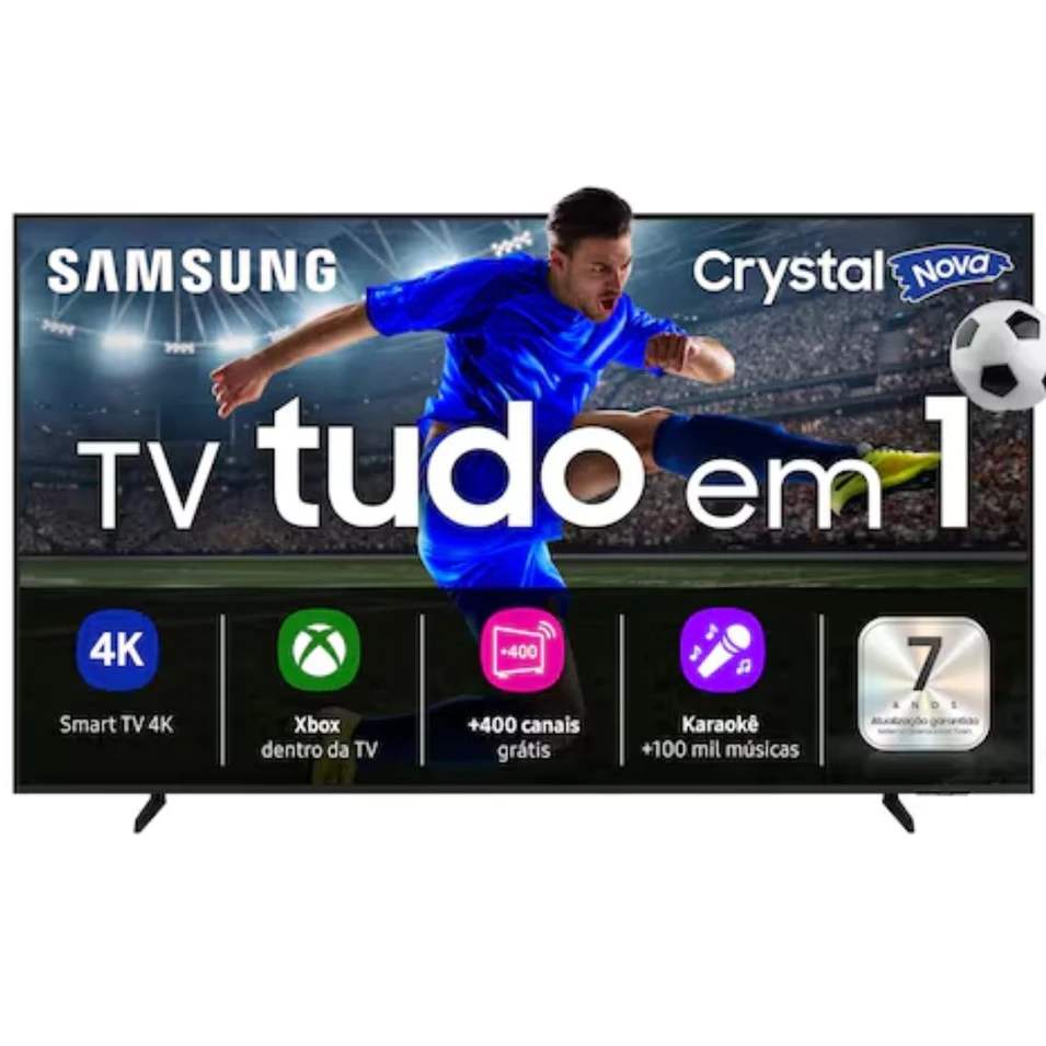 Smart TV Samsung 65" 4K Crystal UHD 65U8600F HDR Tizen Xbox Gaming Bluetooth Wi-Fi Bivolt Original