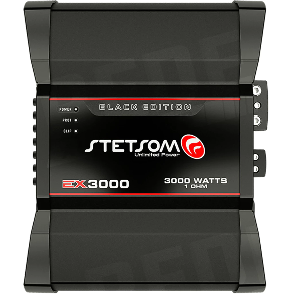 Módulo Automotivo Stetsom EX3000 3000W RMS Som Automotivo Digital 1, 2 ou 4 Ohms