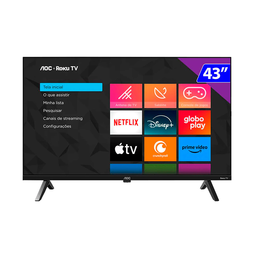 Smart TV AOC Roku 43S5045 Full HD 43"
