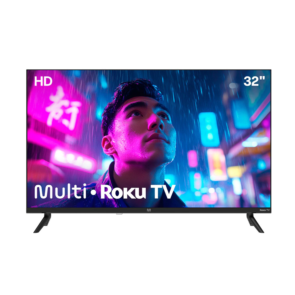 Smart TV DLED 32 HD Multi Essencial Roku 3HDMI 2USB Wi-Fi - TL081E