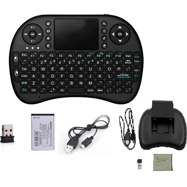 MINI KEYBOARD - TECLADO PARA SMART TV - CONTROLE SEM FIO - TV - TV BOX - SMART TV - TV INTELIGENTE - VIDEOGAME