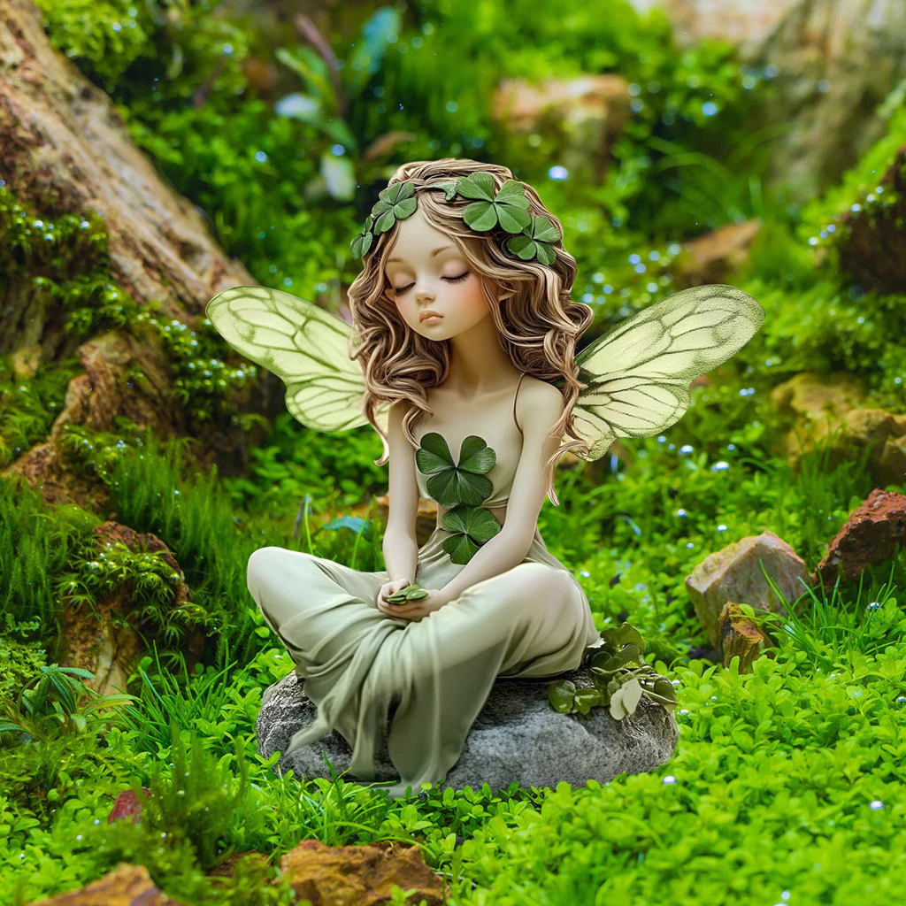 Jardim pequenos ornamentos impressão plana criativa borboleta fada jardim inserção decoração do jardim inserção à terra